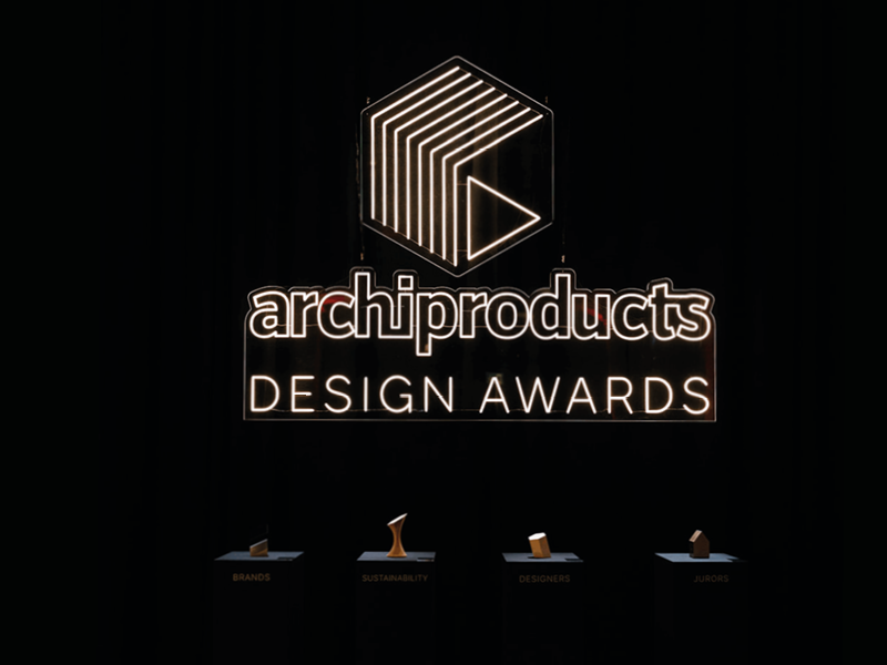 Archiproducts Design Awards 2025, riconoscimento internazionale assegnato a Phantom25 per il design e la sostenibilità del prodotto.